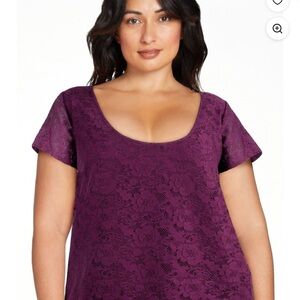 NWT Jessica Simpson Lace Top